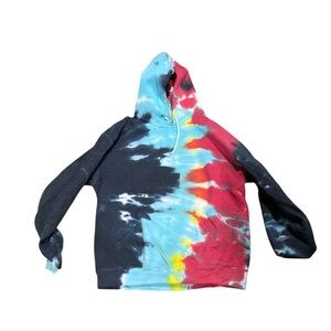 Men’s Artist Union large tie dye hoodie